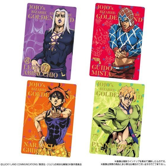 TV动画「 JOJO的奇妙冒险」角色卡片开启预购