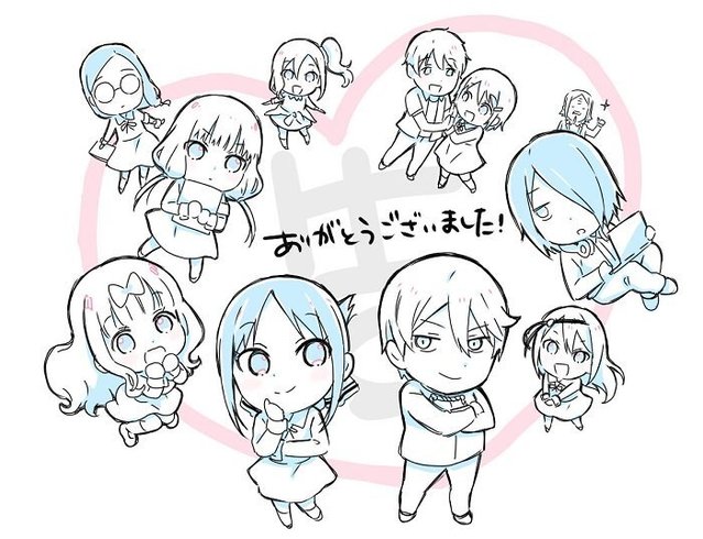 「辉夜大小姐」第二季动画完结纪念绘公开