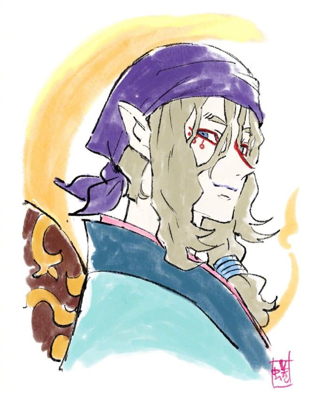 漫画「怪化猫」作者绘制卖药郎新插画公开