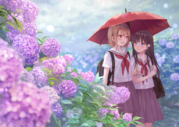 P站美图推荐-P站官网美图-梅雨特别推荐