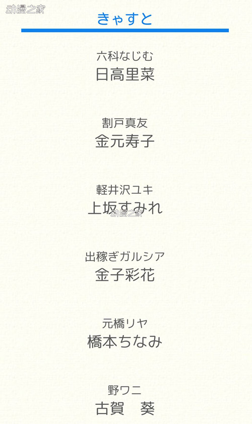 动画《幼女社长》公开角色设定与制作名单