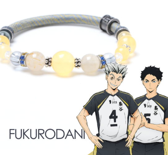 「排球少年!!」即将推出稲荷崎高校主题的手链饰品