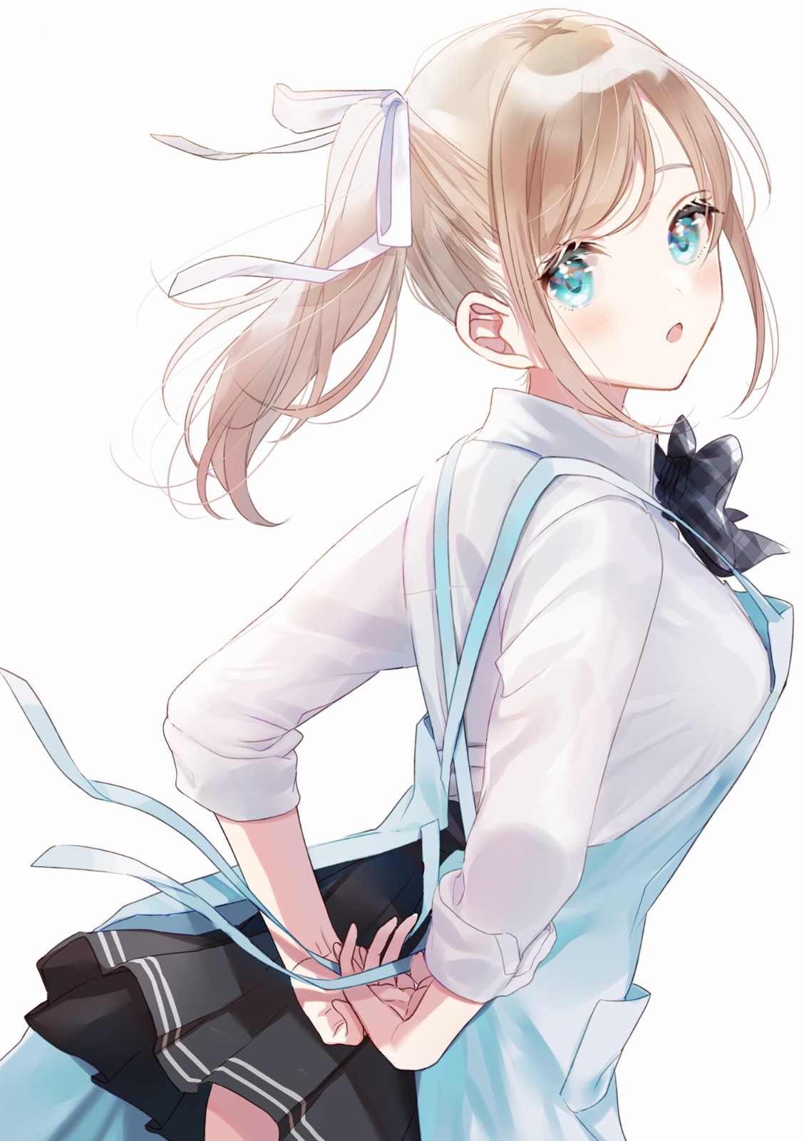 P站美图推荐-P站官网美图-围裙特别推荐（二）