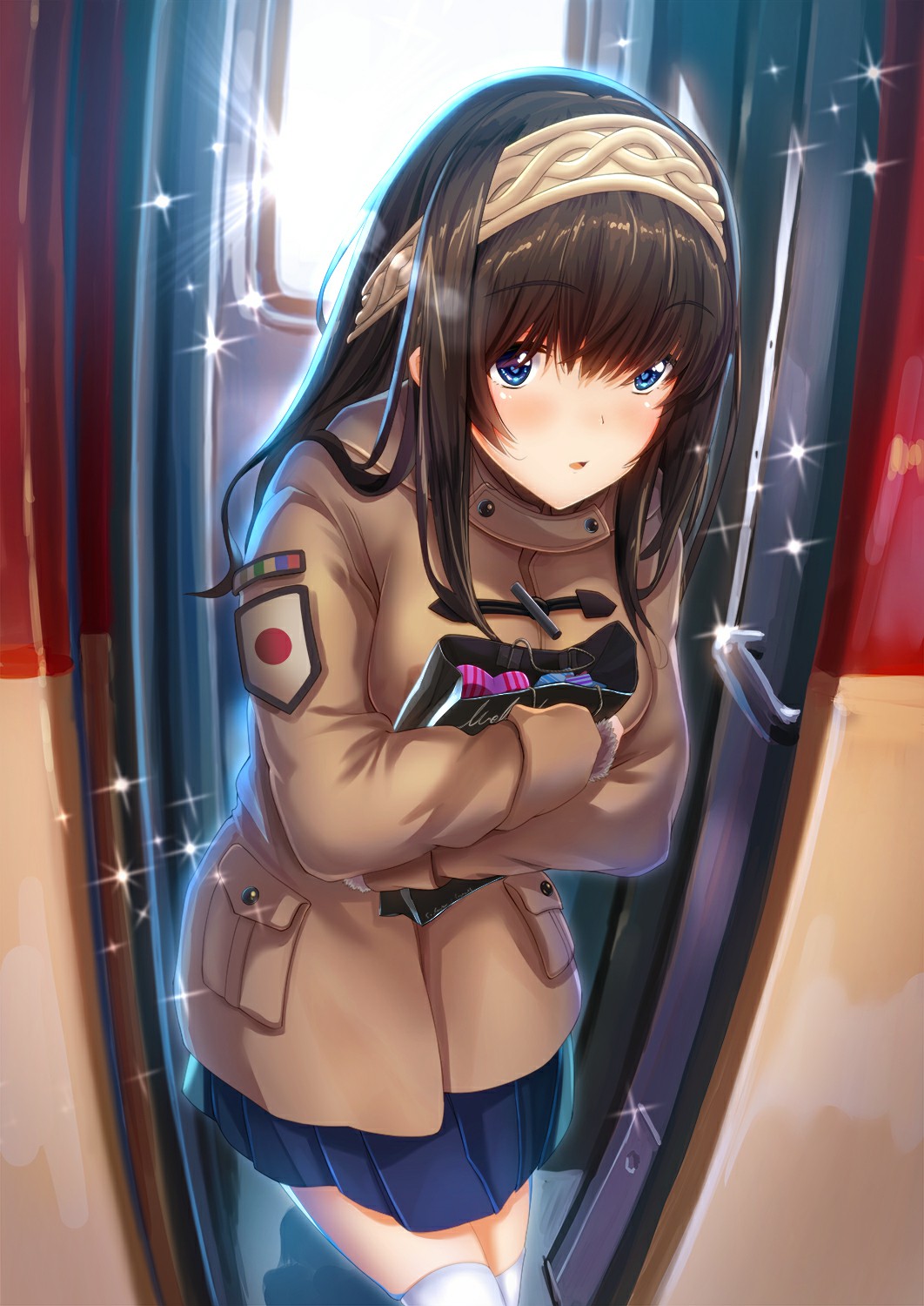 P站美图推荐-P站官网美图-牛角扣大衣特别推荐