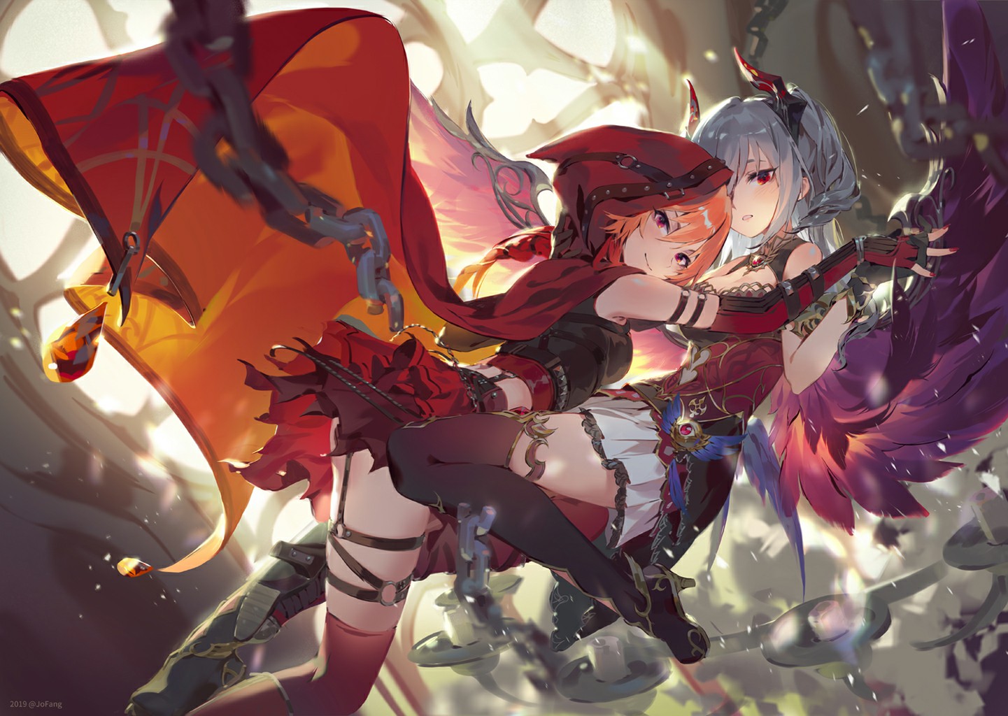 P站美图推荐-P站官网美图-银发美少女特别推荐