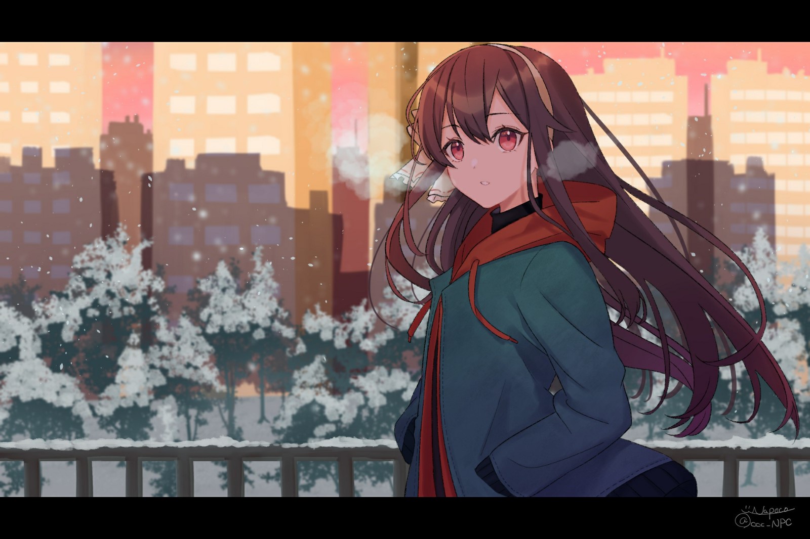 P站美图推荐-P站官网美图-雪景特别推荐