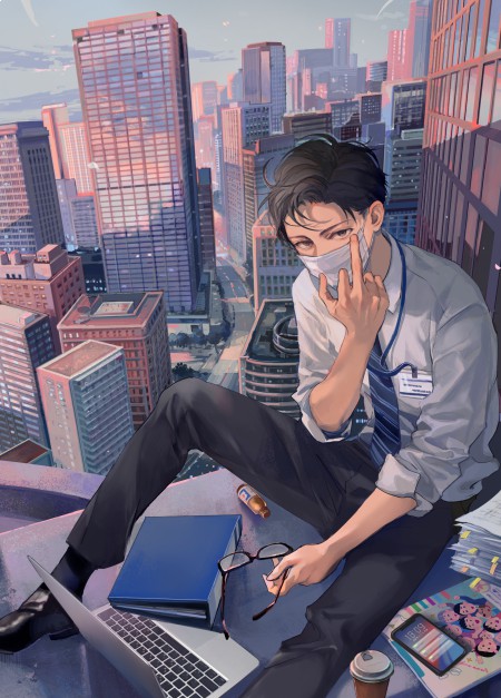 P站美图推荐-P站官网美图-摘下眼镜特别推荐