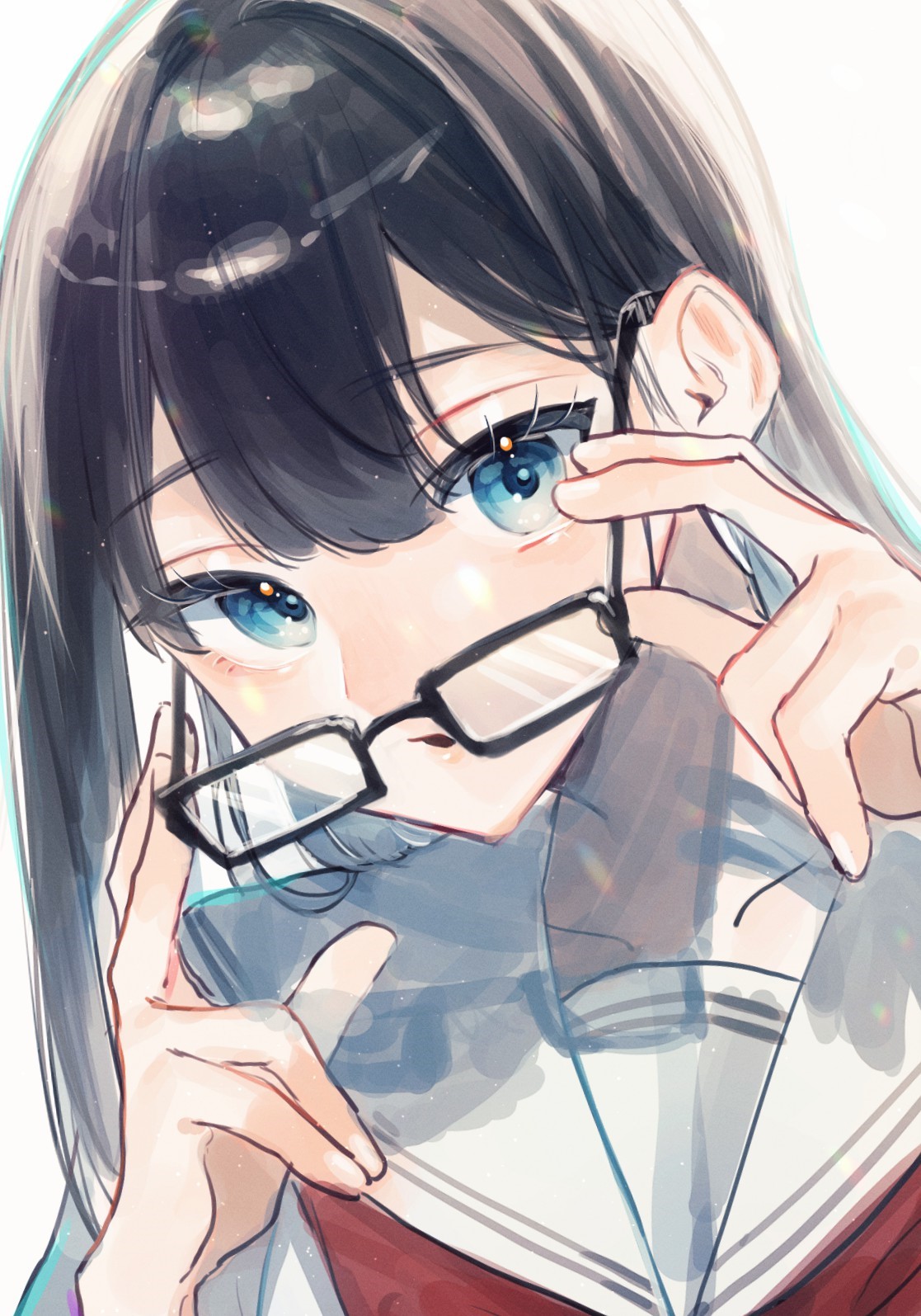 P站美图推荐-P站官网美图-摘下眼镜特别推荐