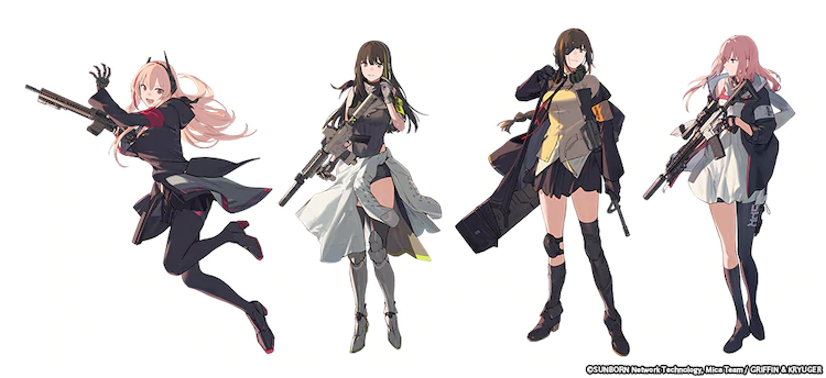 知名国产手游《少女前线》TV动画化决定