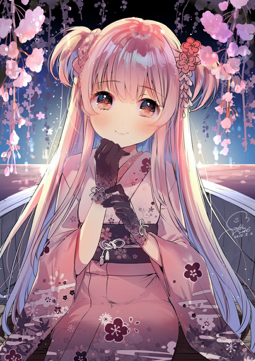P站美图推荐-P站官网美图-蕾丝手套特别推荐
