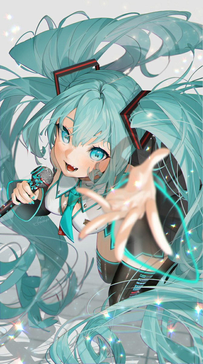 P站美图推荐-P站官网美图-MIKU之日特别推荐