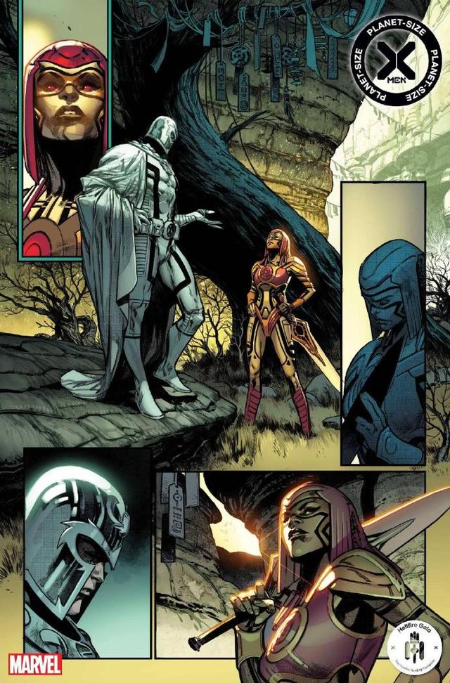 漫威双倍特长单刊「星球级X战警」封面及无字预览公开