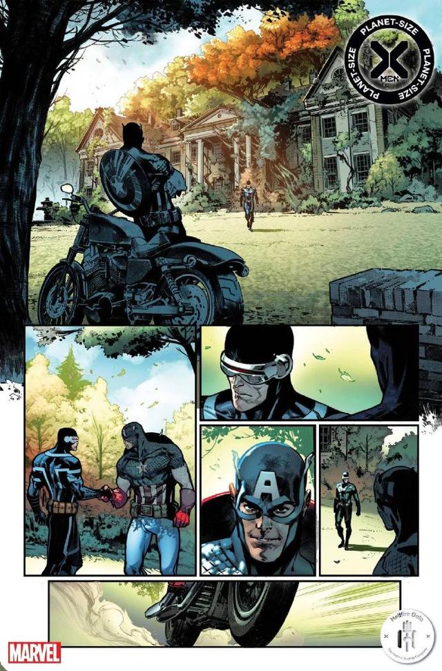 漫威双倍特长单刊「星球级X战警」封面及无字预览公开