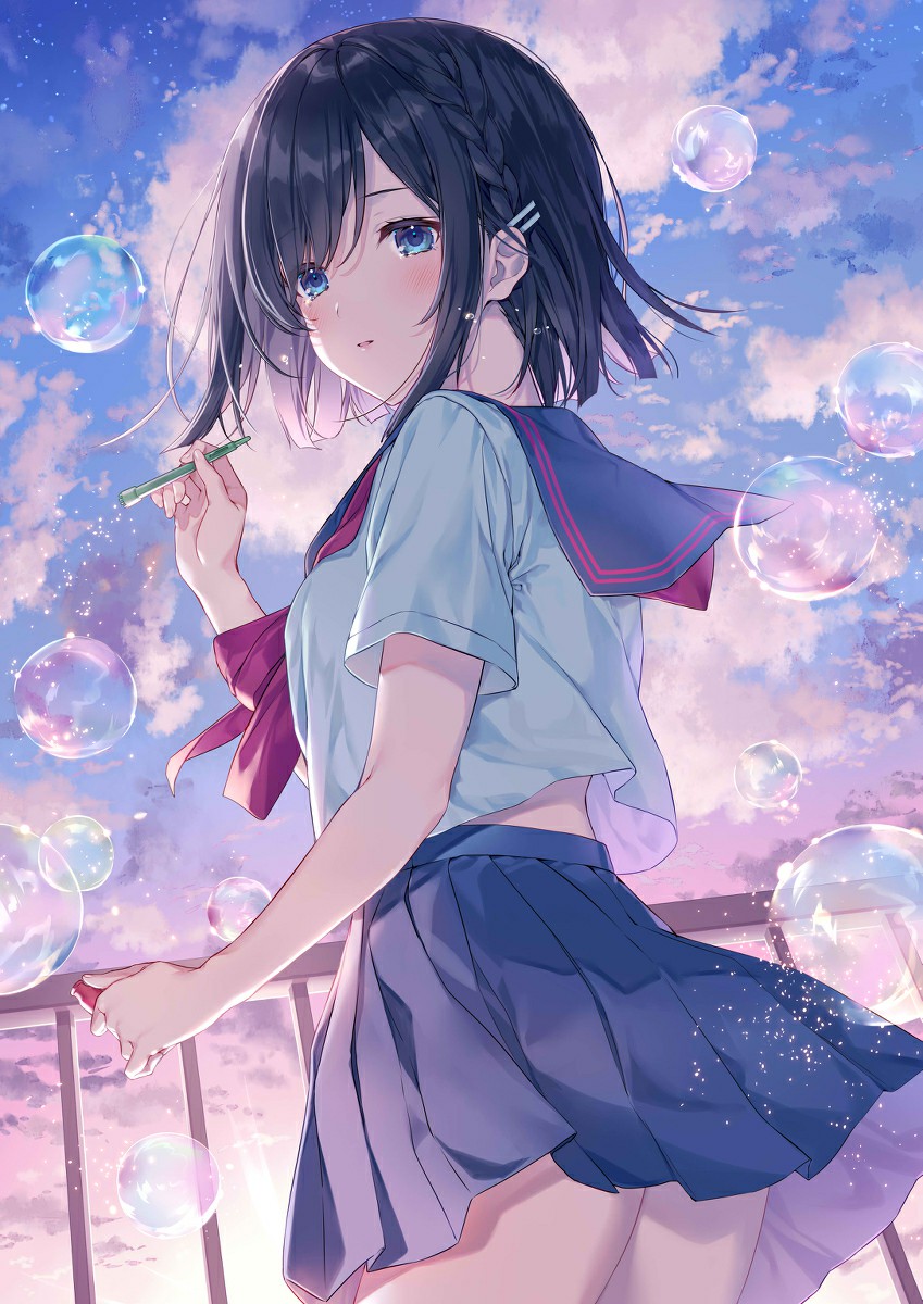 P站美图推荐-P站官网美图-哭脸少女特别推荐
