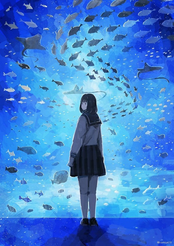 P站美图推荐-P站官网美图-水族馆特别推荐