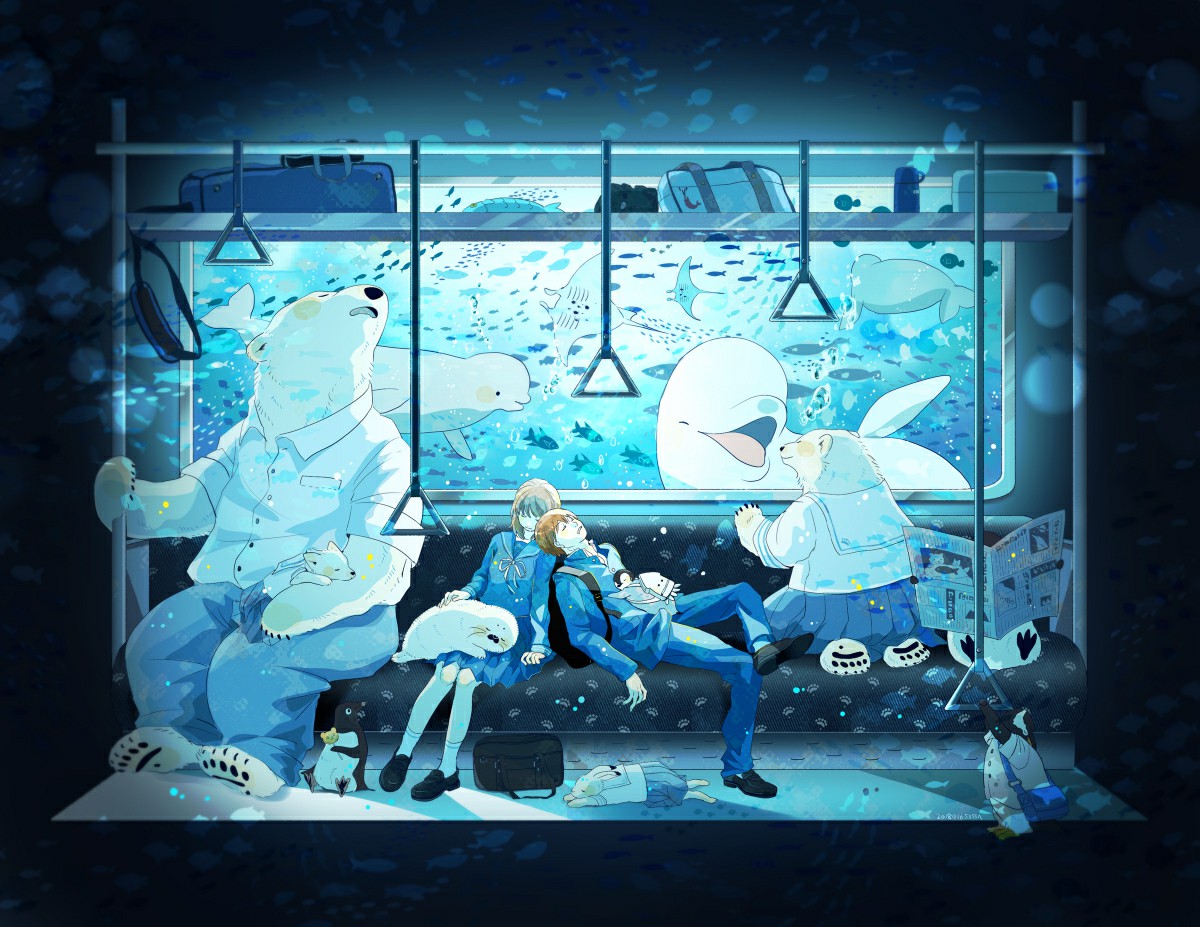P站美图推荐-P站官网美图-水族馆特别推荐