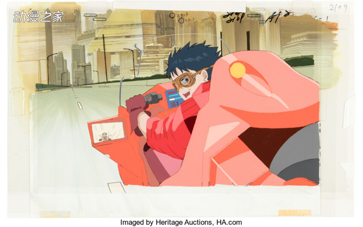 《龙猫》等作品的赛璐珞画拍出8万日元左右的价格