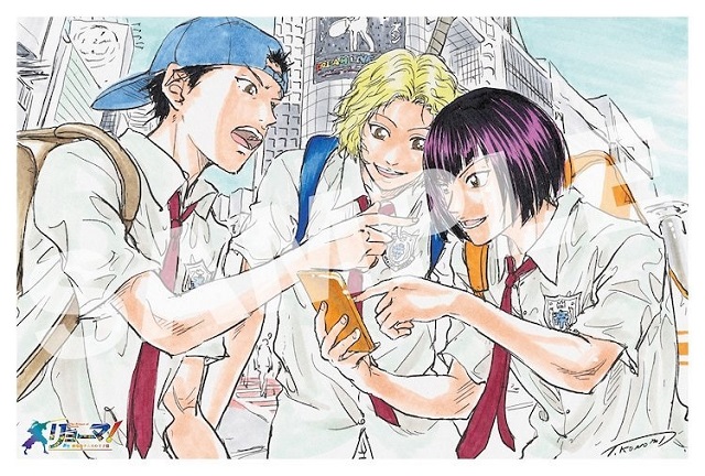 许斐刚「龙马!新生剧场版网球王子」特典插画卡公开