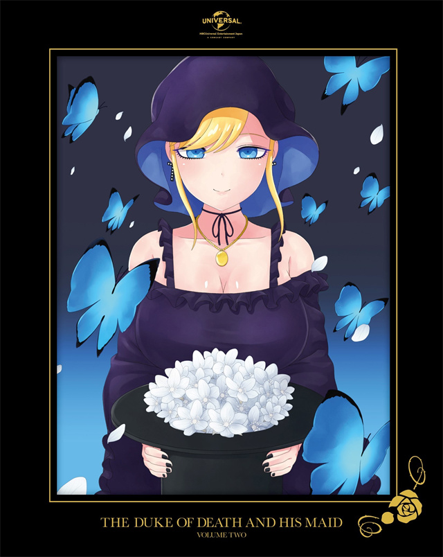 电视动画「死神少爷与黑女仆」Blu-ray&amp; DVD第二卷封面公开