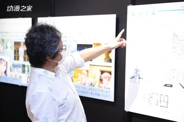 《水星领航员》首次官方展示会开展！展示大量贵重的动画资料