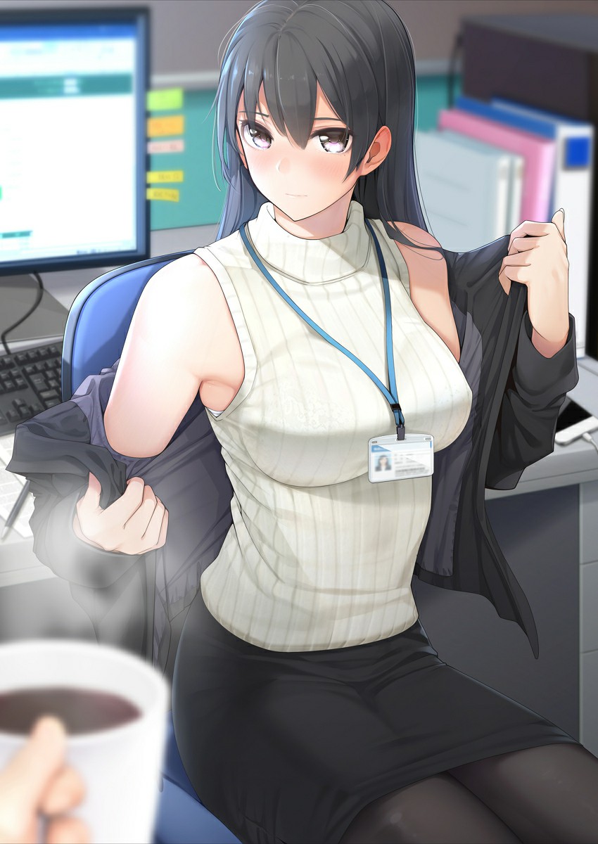 P站美图推荐-P站官网美图-无袖上衣特别推荐