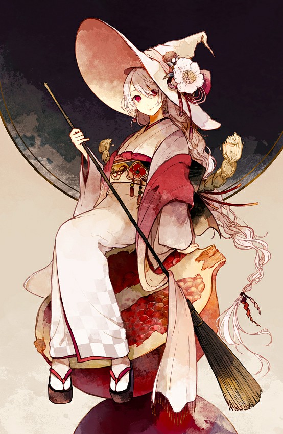 P站美图推荐-P站官网美图-魔女帽特别推荐