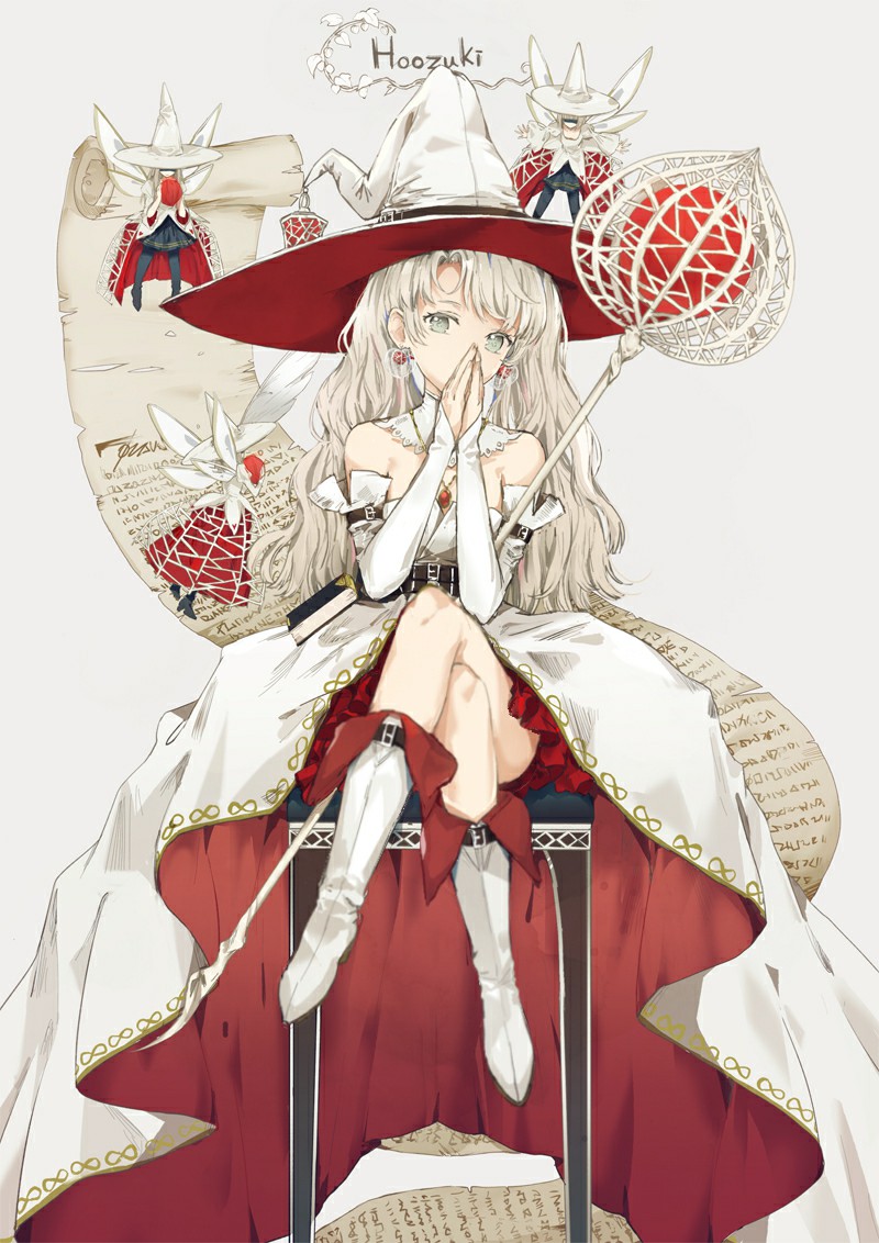 P站美图推荐-P站官网美图-魔女帽特别推荐