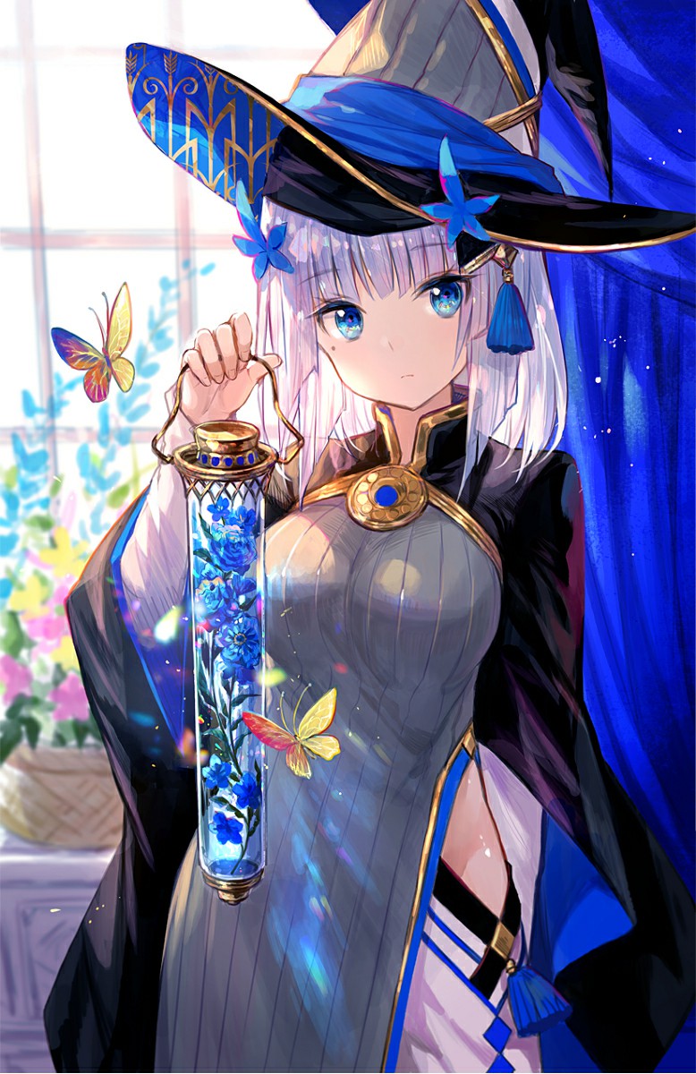 P站美图推荐-P站官网美图-魔女帽特别推荐