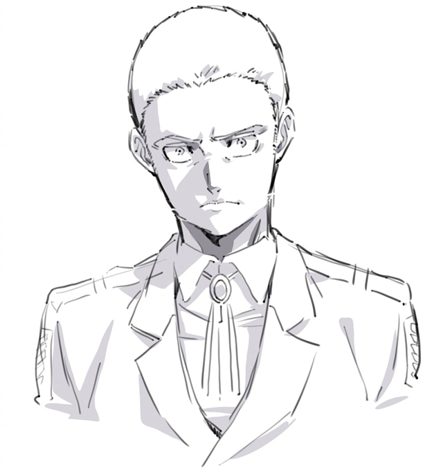 青木健一郎公开「进击的巨人」最新角色插图