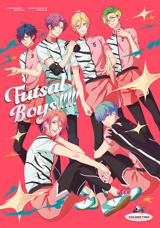 TV动画「室内足球少年!!!!!」BD第二卷封面插图公布