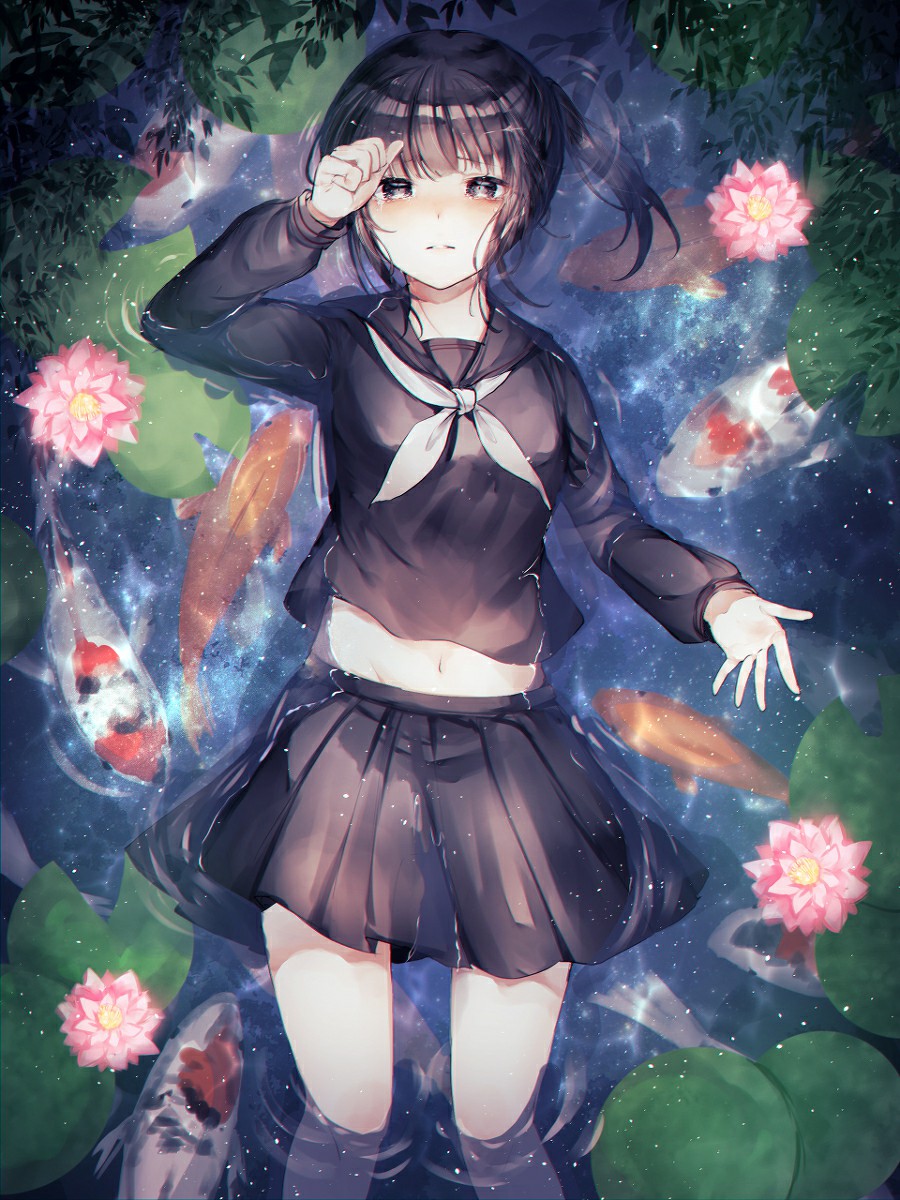 P站美图推荐-P站官网美图-浸在水中特别推荐