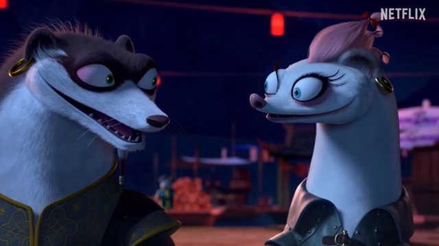 动画剧集「功夫熊猫:神龙骑士」正式预告PV公开