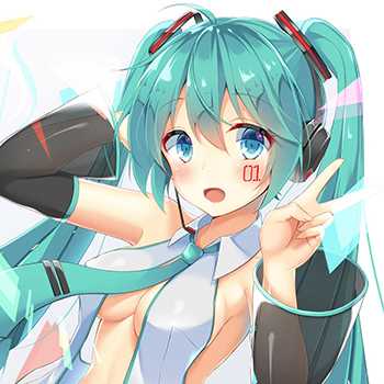 [游戏人物] 初音未来 – 好看动漫头像推荐
