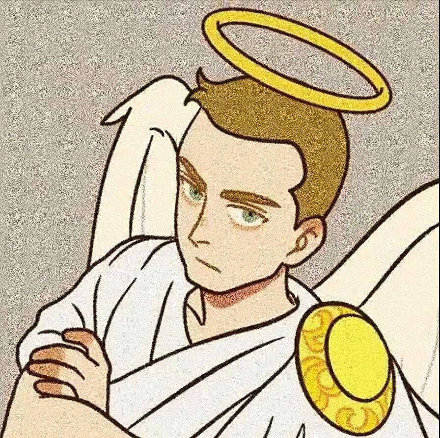 卡通动漫头像一左一右