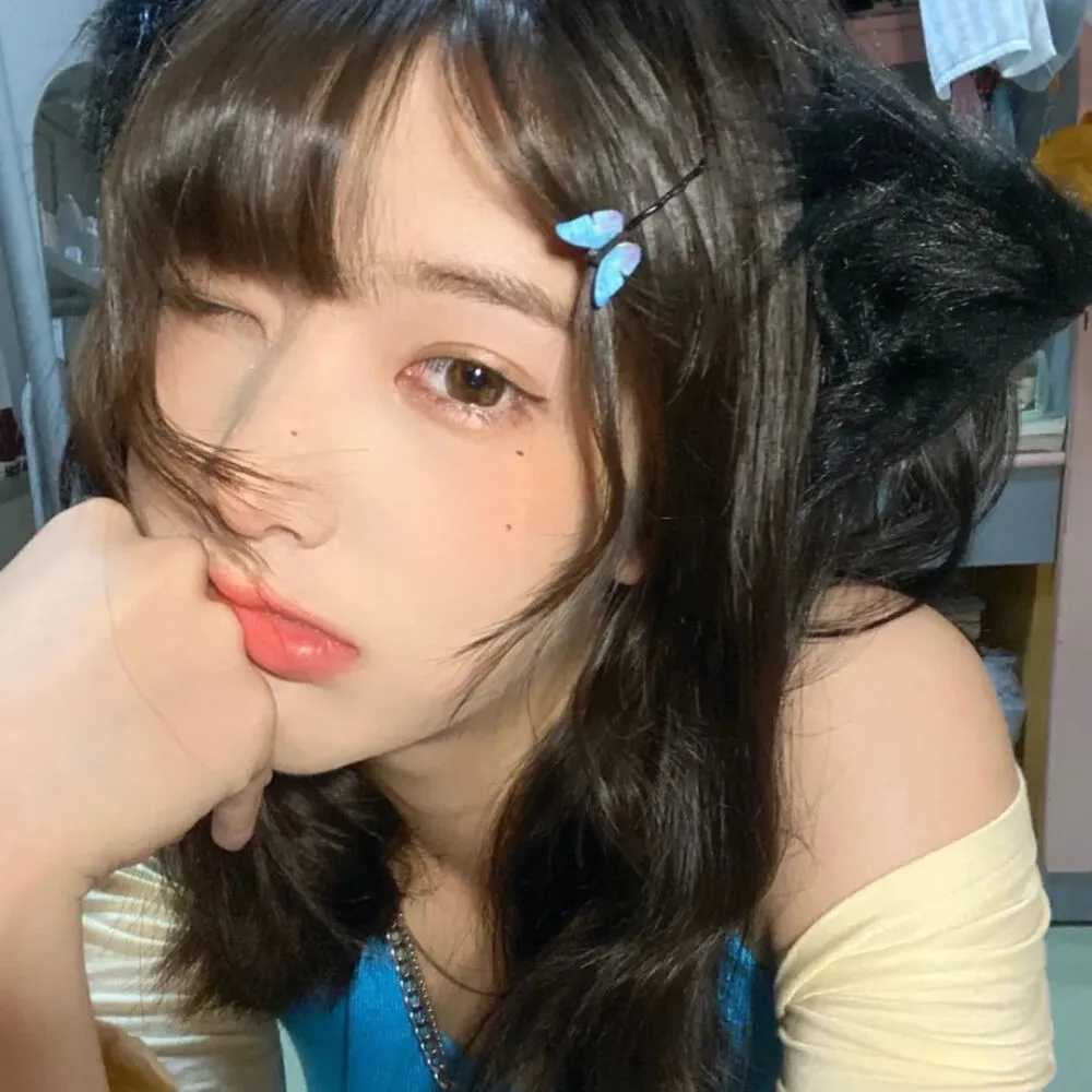 漂亮女生微信头像