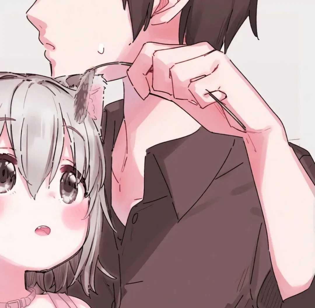 情头动漫一男一女可爱(24p)