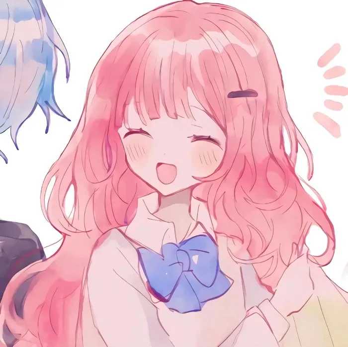 情头动漫一男一女可爱(24p)