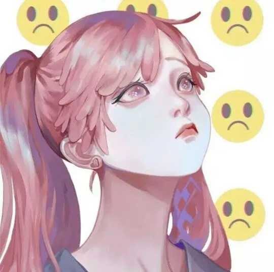 个性动漫攻气十足女生头像
