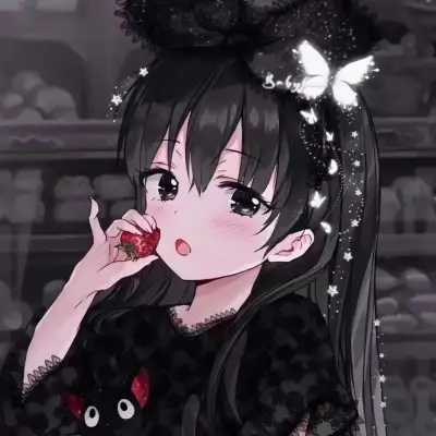 青春甜美风头像女生动漫