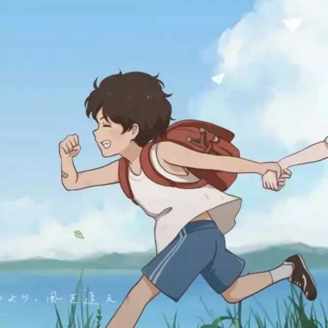 动漫情侣头像四对一组