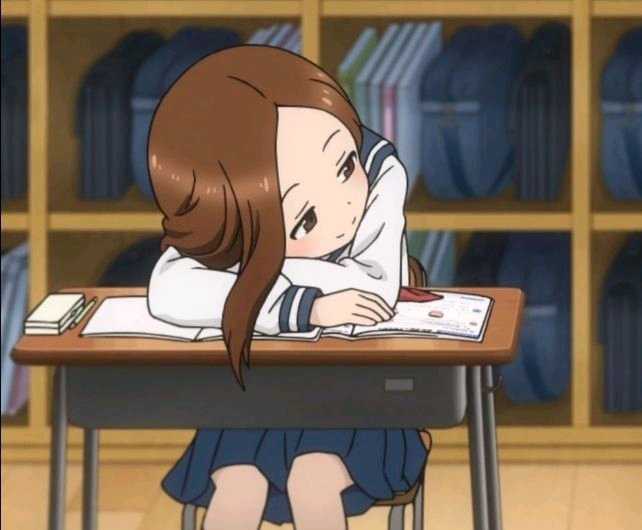 【动漫人物头像】擅长捉弄人的高木同学头像