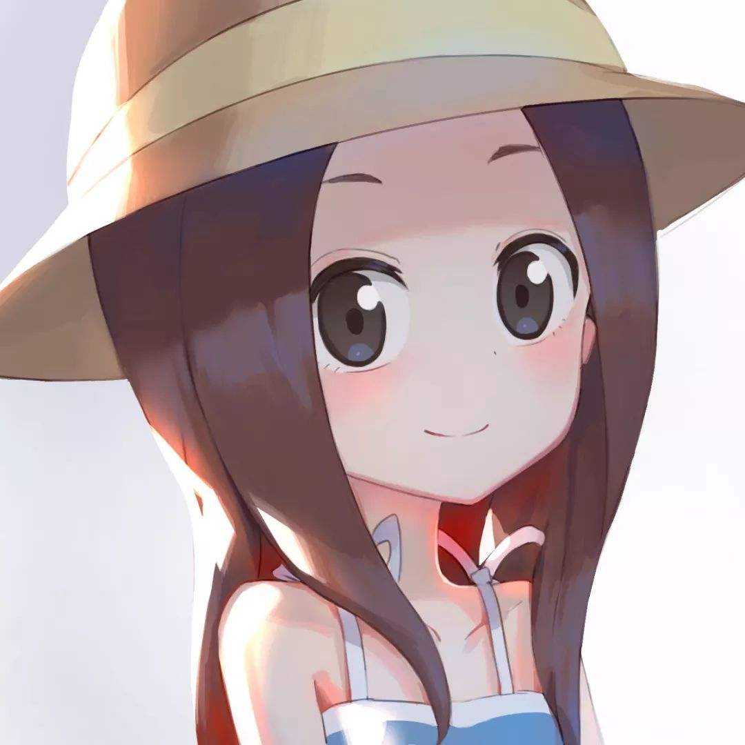 【动漫人物头像】擅长捉弄人的高木同学头像