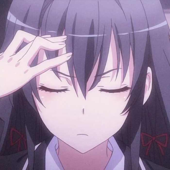 动漫人物女生 可爱头像