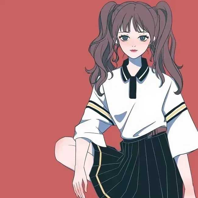 狮子座小女生动漫头像