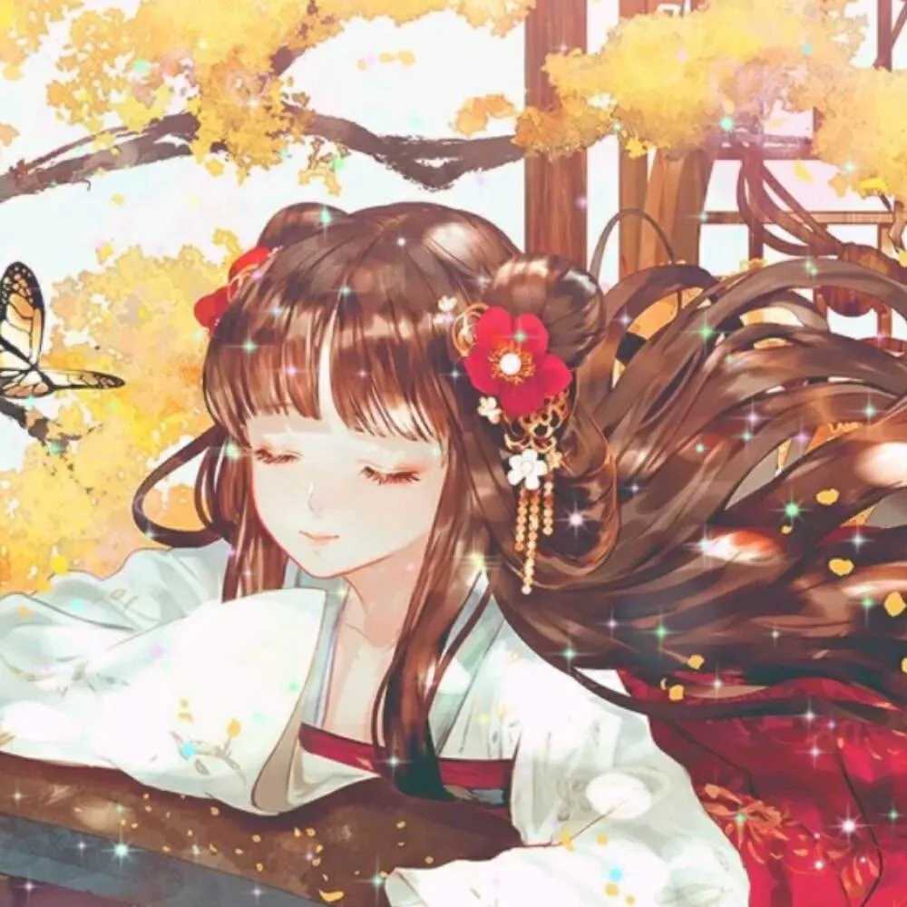 可爱古风头像萌女生