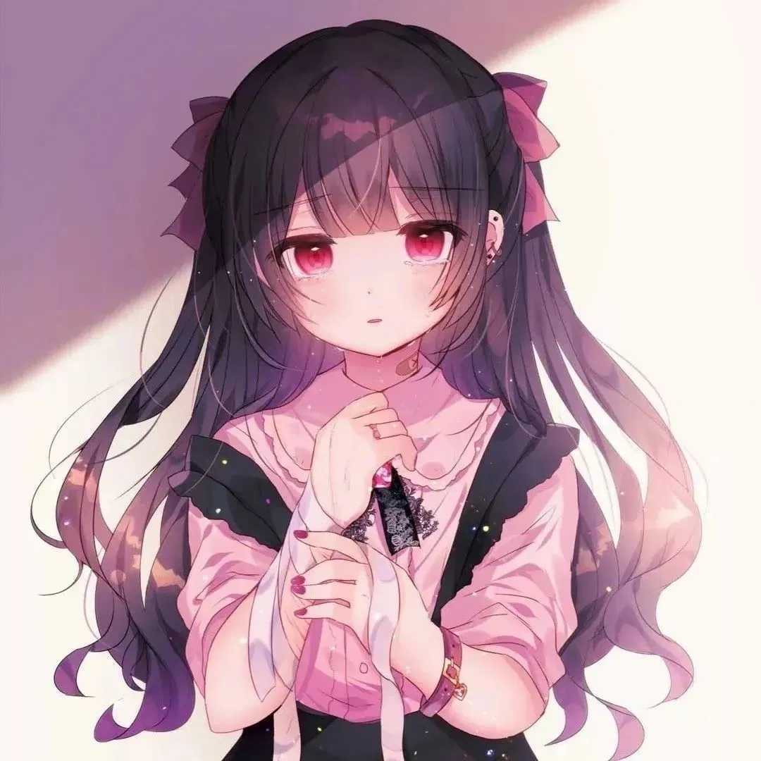 唯美浪漫动漫头像女生