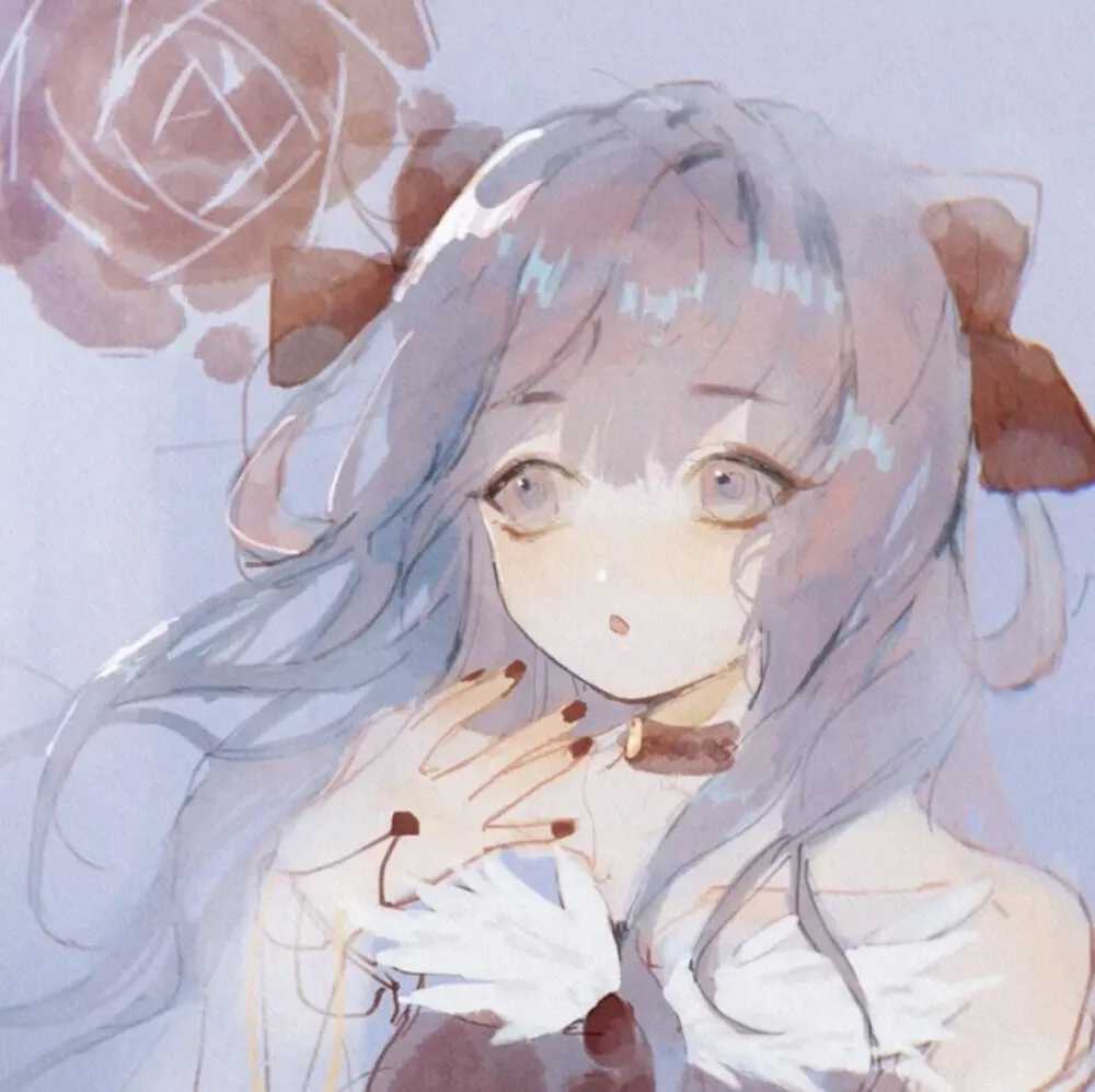 仙气女生头像动漫小女孩