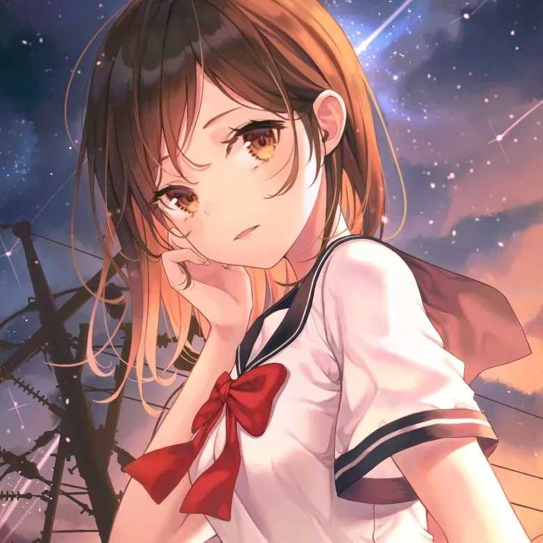 动漫二次元日系女生头像