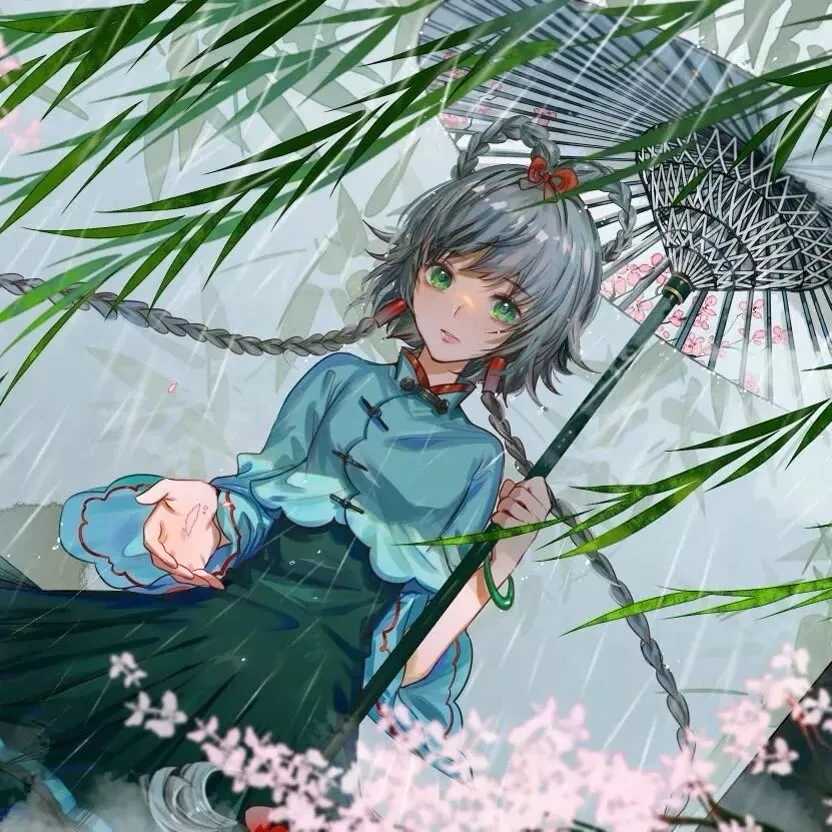 霸气冷艳高雅女生动漫头像