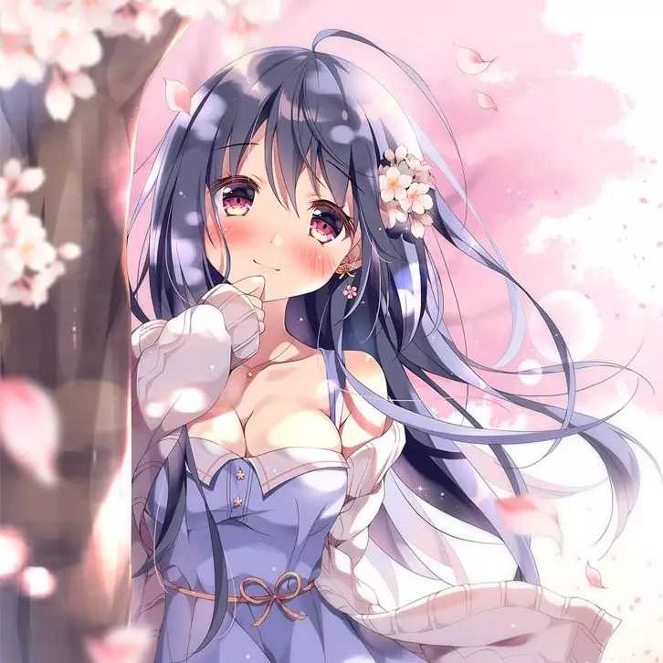 头像女生动漫简单干净清新